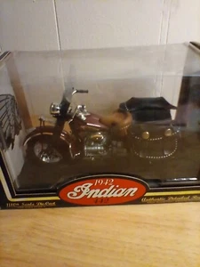 1942 Indian 442 Motorcycle,[Tootsie Toys Brand] Die-Cast Built Model, SCALE 1/10 - Picture 1 of 7