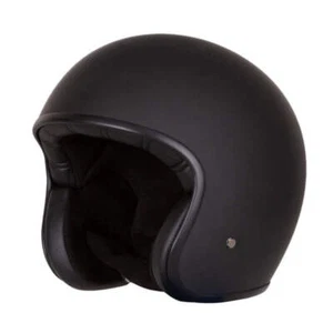Casco Merlin BlackBird Jet Naked negro mate - Imagen 1 de 3