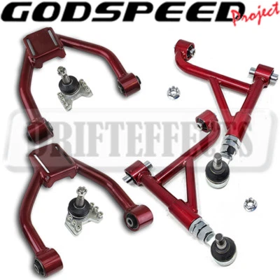 For Lexus IS300 01-05 Godspeed Adjustable Front+Rear Upper Arm Kit Alignment Set - Image 1 of 4
