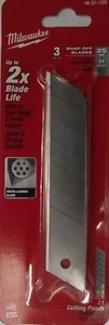 Milwaukee 48-22-1325 25mm (3 PK)  General Purpose Snap Blades USA - Picture 1 of 1