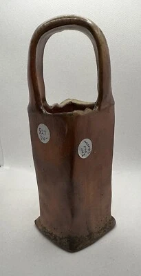 Jan McKeachie Johnston Pottery Tatsuzo Shimaoka Square Vase 21-827 - Image 1 of 4