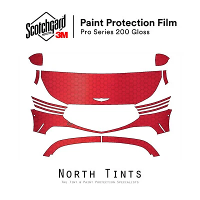 3M PRO PreCut Pintura Protección Película Transparente Sujetador PPF Kit para Genesis G90 2023-2026 Foto 1 de 4