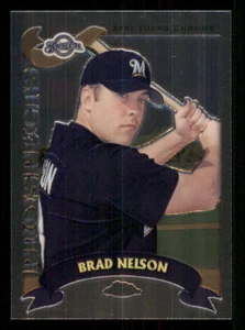 2002 Topps Chrome Traded #T190 Brad Nelson RC - Picture 1 of 2