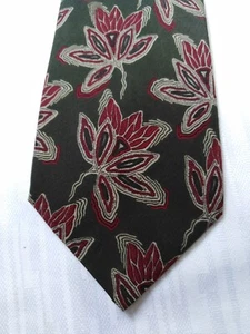 Mario valentino Naples 100% Silk Tie Necktie . Made IN Italy - Picture 1 of 6