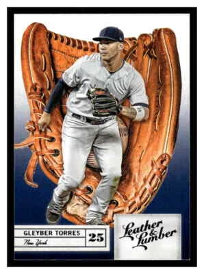 2019 Panini Leather & Lumber #42 Gleyber Torres - Image 1 of 2