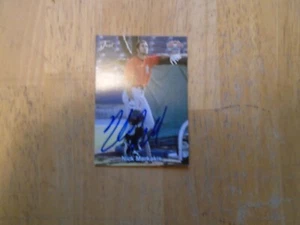 Nick Markakis handsignierte Just Minors Karte - Bild 1 von 3