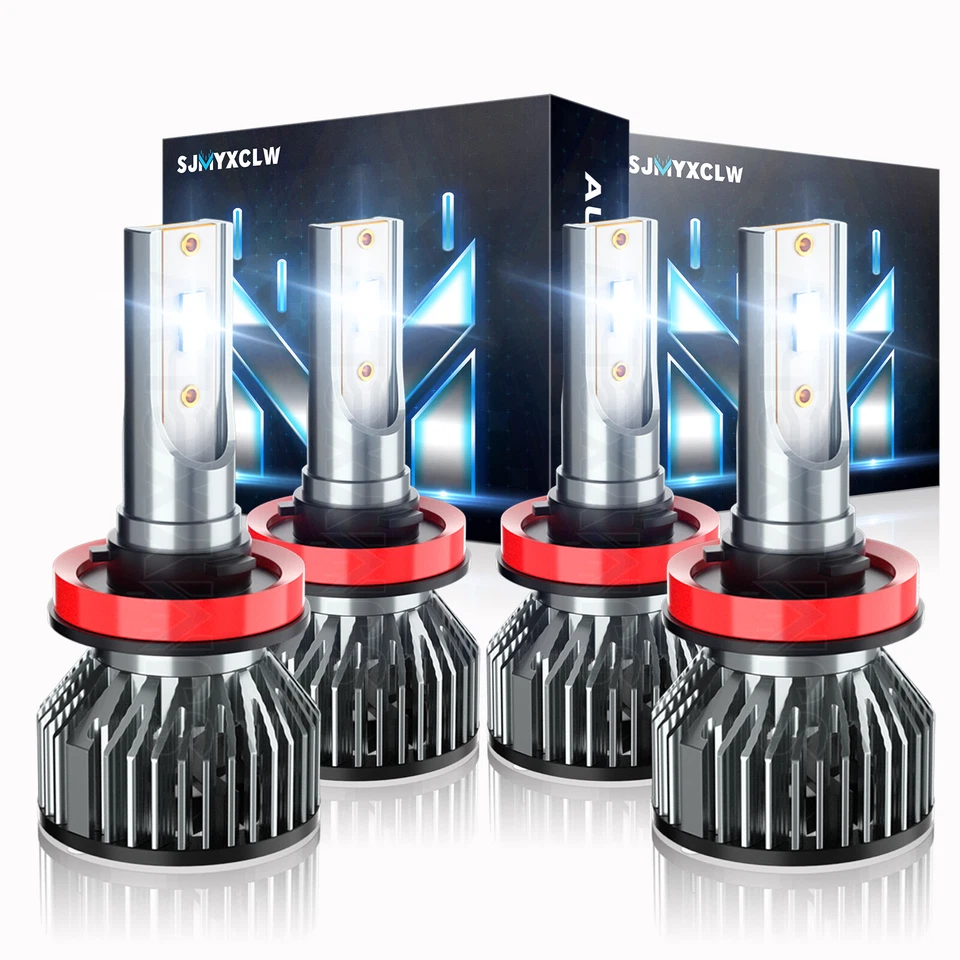 For Pontiac G6 GT Base Sedan 4-Door 2005-2010 LED Headlight High Low Bulbs Combo - Image 1 of 4