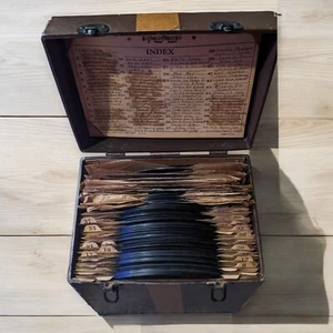 50+ Jazz 10" Vintage Schellack mit Etui Hawkins Fitzgerald Basie Ellington Sinatra - Bild 1 von 6
