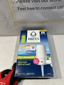 Brita Water Filter Faucet Mount System Elite Advanced White, Brita Elite Advance - Picture 1 of 5