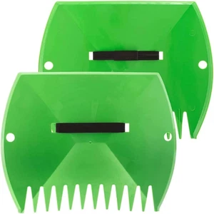 2 Pack Ergonomic Hand Rake Set for Efficient Lawn and Yard Cleaning - Fast and E - Picture 1 of 12