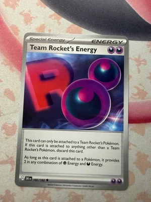 Team Rocket's Energy Uncommon SV10: Destined Rivals 182/182 NM - Image 1 of 2