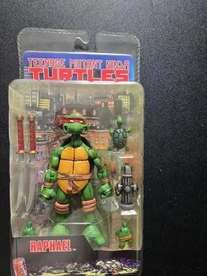 Teenage Mutant Ninja Turtles TMNT Raphael NECA 2008 NUEVO Raro Paquete Error Foto 1 de 4