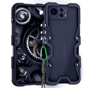 Luxury Metal Aluminum bumper Shockproof Case For Asus Zenfone 12 Ultra 11 Ultra - Picture 1 of 22