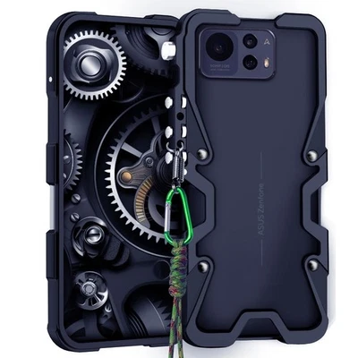 Роскошный металлический алюминиевый ударопрочный чехол-бампер для Asus Zenfone 12 Ultra 11 Ultra - Изображение 1 из 4