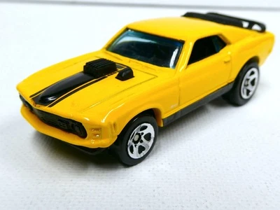 Hot Wheels 1998 primeras ediciones - Ford Mustang Mach 1 amarillo **SUELTO Foto 1 de 4