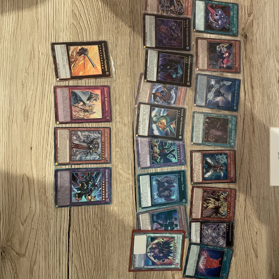 Yugioh Platinum Secret Rare + Collectors Rare Sammlung NM - Bild 1 von 4