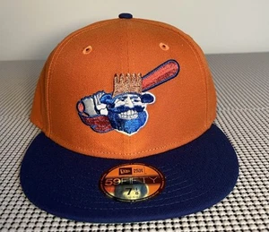 New Era Butte Copper Kings Mütze orange royalblau grün 59Fifty 5950 tailliert 7 1/8 - Bild 1 von 7