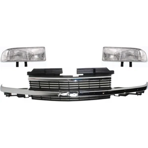 Grille Grill for Chevy S10 Pickup Chevrolet Blazer S-10 1998-2004 - Picture 1 of 11