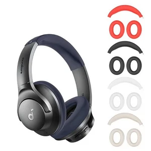 Silikon Kopfbügel Schutz & Innenohr Kissenbezüge für Anker Soundcore Q20i - Bild 1 von 36