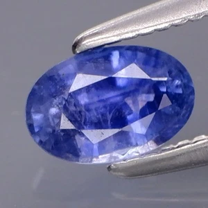 0.61Ct.Ravishing Color Cornflower Blue Normal Heated Sapphire Ceylon Good Luster - Imagen 1 de 4