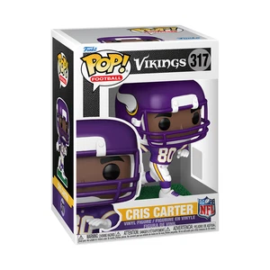 Cris Carter (Minnesota Vikings) Funko Pop! NFL Legends w/Protector Free Shipping - Picture 1 of 2
