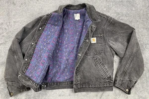 Chaqueta De Colección Carhartt JB1065 Para Hombres Mediana Manta Forrada Camionero Azteca EE. UU. 90s Union - Imagen 1 de 22