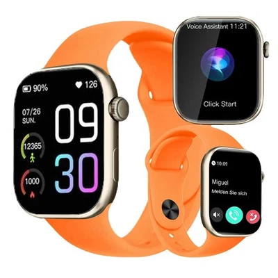 Smart Watch Blood Pressure Heart Rate Monitor Fitness Tracker For iOS Android - Image 1 of 4