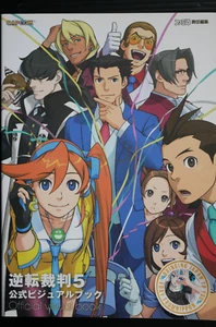 Ace Attorney 5 / Phoenix Wright Ace Attorney Dual Destinies Visual Book - JAPAN - Picture 1 of 16