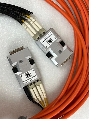 Kramer 610 DVI Optical Extender Transmitter & Receiver 610R 610T w/ Fiber Cable - Image 1 of 4