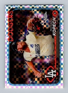 2024 Topps Chrome Update X-Fractors #USC98 Michael Kopech Los Angeles Dodgers - Bild 1 von 2