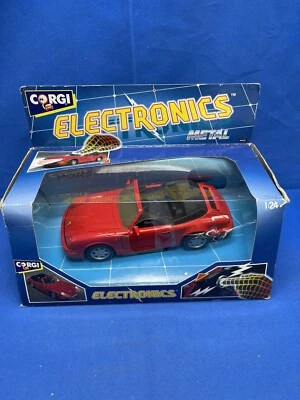 Vintage New Corgi Electronics Red Porsche 911 - Image 1 of 4