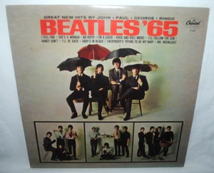 The Beatles, BEATLES '65, LP record album, Capitol ST-2228, EX, PURPLE LABELS - Picture 1 of 1