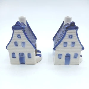 Juego de 2 Bandeja de Cenizas Vintage Delfts Azul Miniatura Diseño Casa Bandeja de Baratija LHL6B - Imagen 1 de 8
