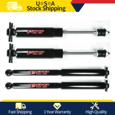 Amortiguadores delanteros y traseros para 88-98 Chevy GMC C1500 C2500 C3500 2x2 Sierra Silverado Foto 1 de 4