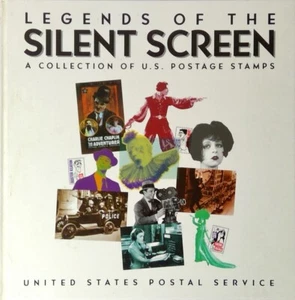 1994 LEGENDS OF THE SILENT SCREEN  - U.S. Postal Service Book - Picture 1 of 2