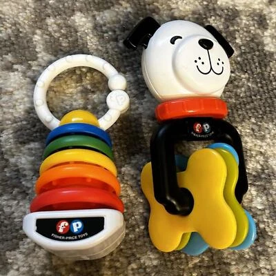 Juguetes clásicos Fisher-Price sonajeros (NUEVO) Foto 1 de 3