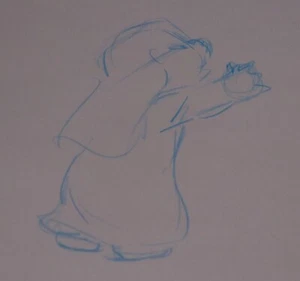 Walt Disney TV Animazione Arte Cel Produzione Disegno Lilo & Stitch Lilo - Foto 1 di 2