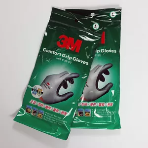 2 pares de guantes 3M recubiertos de espuma de nitrilo trabajo agarre confort guante talla L ko - Imagen 1 de 4