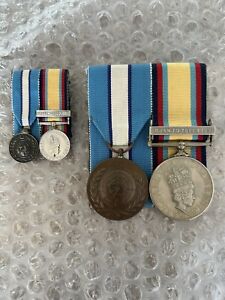 United Nations Medal & The Gulf Medal 1990-199 Set 1/1500 (official)