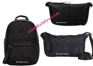 Nike Jordan Jacquard Backpack or Shoulder Bag Girl Women Jumpman Overbranded LTD - Picture 1 of 49