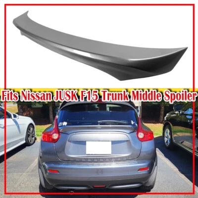 Painted #KAD Fit For Nissan Juke F15 SUV Rear Trunk Middle Boot Spoiler SL SV - Image 1 of 4