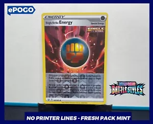 Single Strike Energie 141/163 Reverse Holo Pokemon Karte Kampfstile Pokémon TCG - Bild 1 von 2