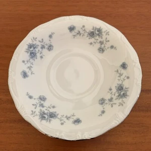 JOHANN HAVILAND Blue Garland Pattern German Saucer Replacement NOS - Picture 1 of 4