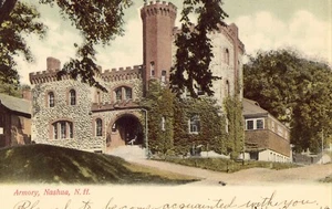 Armory - Nashua, New Hampshire - UDB Post Card - Picture 1 of 2