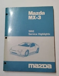 1992 Mazda MX-3 Service Highlights - Picture 1 of 3
