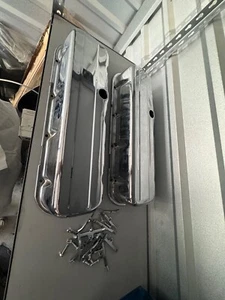 Chrome BBC Valve Covers / Big Block Chevy Valve covers - Picture 1 of 7