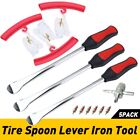 13pc Spoon Motorcycle Tire Iron Changing With Rim Protector Tool Combo New Lever