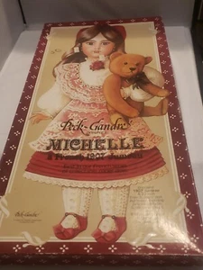 Vintage Peck-Gandre’ Paper Doll, Michelle a French 1907 Juneau 20" 1983 - Picture 1 of 15