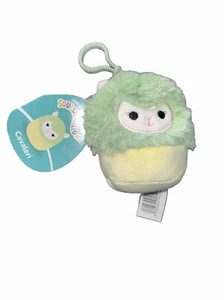 Squishmallows Cavaleri Alpaka grün Fuzzy Clip Plüschtier 3" Spielzeug Stofftier NEU - Bild 1 von 4