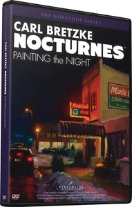 CARL BRETZKE: NOCTURNES - PAINTING THE NIGHT - ART INSTRUCTION DVD - Picture 1 of 8